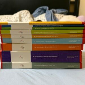 ATI Study Nursing Edition Book Set